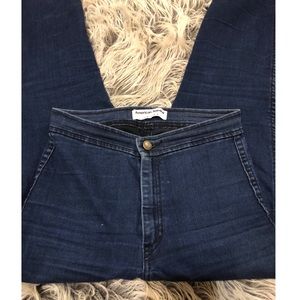 American Apparel High wastes jeans.